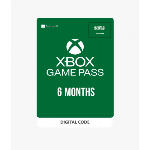 Xbox Game Pass 6 Month KSA Digital Code